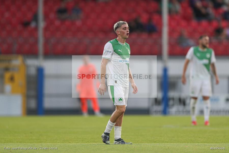 sport, action, Stadion am Schönbusch, SpVgg Greuther Fürth II, SVA, SV Viktoria Aschaffenburg, SGF, Regionalliga Bayern, Fussball, BFV, Aschaffenburg, 25.07.2025, 1. Spieltag - Bild-ID: 2495308