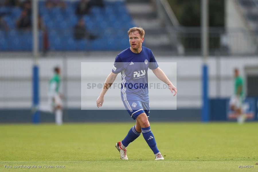 sport, action, Stadion am Schönbusch, SpVgg Greuther Fürth II, SVA, SV Viktoria Aschaffenburg, SGF, Regionalliga Bayern, Fussball, BFV, Aschaffenburg, 25.07.2025, 1. Spieltag - Bild-ID: 2495311