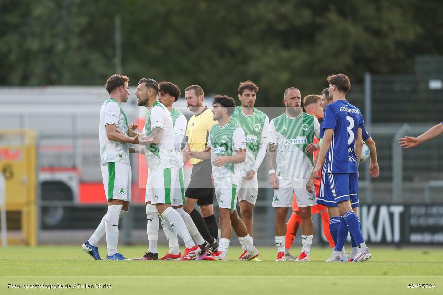 sport, action, Stadion am Schönbusch, SpVgg Greuther Fürth II, SVA, SV Viktoria Aschaffenburg, SGF, Regionalliga Bayern, Fussball, BFV, Aschaffenburg, 25.07.2025, 1. Spieltag - Bild-ID: 2495324