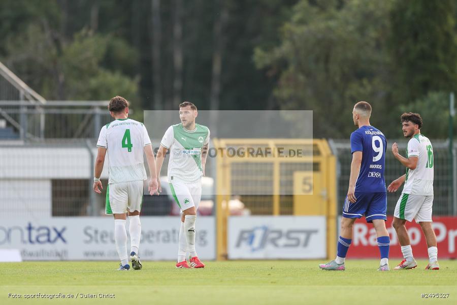 sport, action, Stadion am Schönbusch, SpVgg Greuther Fürth II, SVA, SV Viktoria Aschaffenburg, SGF, Regionalliga Bayern, Fussball, BFV, Aschaffenburg, 25.07.2025, 1. Spieltag - Bild-ID: 2495327