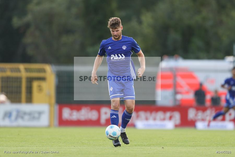 sport, action, Stadion am Schönbusch, SpVgg Greuther Fürth II, SVA, SV Viktoria Aschaffenburg, SGF, Regionalliga Bayern, Fussball, BFV, Aschaffenburg, 25.07.2025, 1. Spieltag - Bild-ID: 2495328