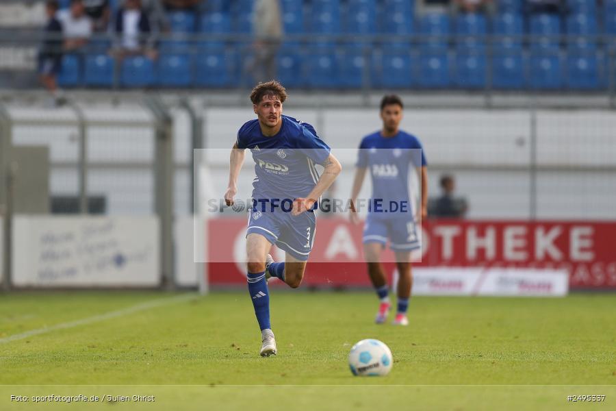 sport, action, Stadion am Schönbusch, SpVgg Greuther Fürth II, SVA, SV Viktoria Aschaffenburg, SGF, Regionalliga Bayern, Fussball, BFV, Aschaffenburg, 25.07.2025, 1. Spieltag - Bild-ID: 2495337