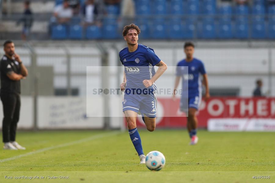 sport, action, Stadion am Schönbusch, SpVgg Greuther Fürth II, SVA, SV Viktoria Aschaffenburg, SGF, Regionalliga Bayern, Fussball, BFV, Aschaffenburg, 25.07.2025, 1. Spieltag - Bild-ID: 2495338