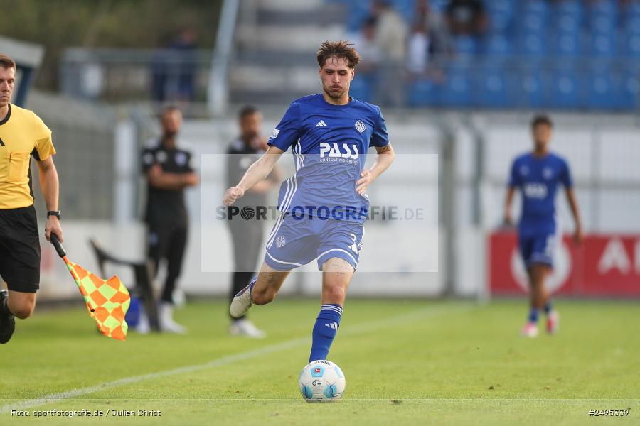 sport, action, Stadion am Schönbusch, SpVgg Greuther Fürth II, SVA, SV Viktoria Aschaffenburg, SGF, Regionalliga Bayern, Fussball, BFV, Aschaffenburg, 25.07.2025, 1. Spieltag - Bild-ID: 2495339