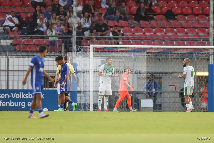 sport, action, Stadion am Schönbusch, SpVgg Greuther Fürth II, SVA, SV Viktoria Aschaffenburg, SGF, Regionalliga Bayern, Fussball, BFV, Aschaffenburg, 25.07.2025, 1. Spieltag - Bild-ID: 2495340