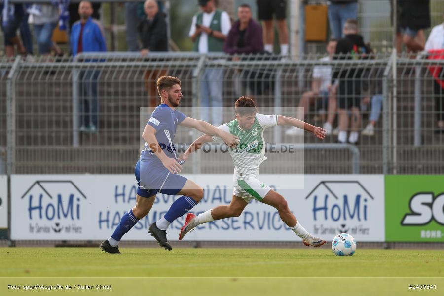 sport, action, Stadion am Schönbusch, SpVgg Greuther Fürth II, SVA, SV Viktoria Aschaffenburg, SGF, Regionalliga Bayern, Fussball, BFV, Aschaffenburg, 25.07.2025, 1. Spieltag - Bild-ID: 2495341