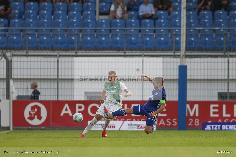sport, action, Stadion am Schönbusch, SpVgg Greuther Fürth II, SVA, SV Viktoria Aschaffenburg, SGF, Regionalliga Bayern, Fussball, BFV, Aschaffenburg, 25.07.2025, 1. Spieltag - Bild-ID: 2495346