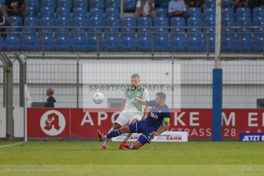sport, action, Stadion am Schönbusch, SpVgg Greuther Fürth II, SVA, SV Viktoria Aschaffenburg, SGF, Regionalliga Bayern, Fussball, BFV, Aschaffenburg, 25.07.2025, 1. Spieltag - Bild-ID: 2495347