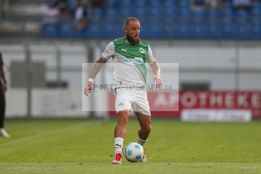 sport, action, Stadion am Schönbusch, SpVgg Greuther Fürth II, SVA, SV Viktoria Aschaffenburg, SGF, Regionalliga Bayern, Fussball, BFV, Aschaffenburg, 25.07.2025, 1. Spieltag - Bild-ID: 2495348