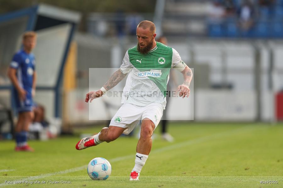 sport, action, Stadion am Schönbusch, SpVgg Greuther Fürth II, SVA, SV Viktoria Aschaffenburg, SGF, Regionalliga Bayern, Fussball, BFV, Aschaffenburg, 25.07.2025, 1. Spieltag - Bild-ID: 2495350