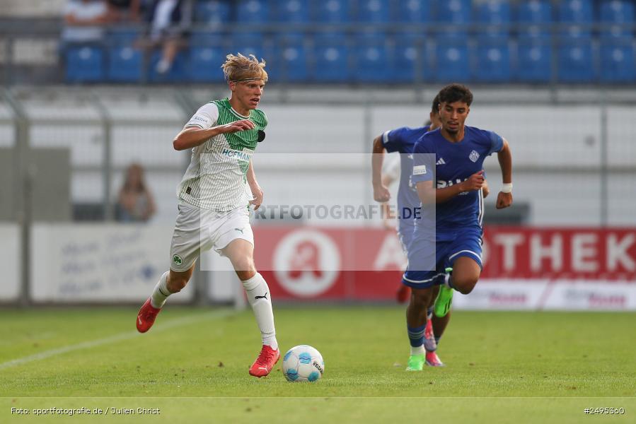 sport, action, Stadion am Schönbusch, SpVgg Greuther Fürth II, SVA, SV Viktoria Aschaffenburg, SGF, Regionalliga Bayern, Fussball, BFV, Aschaffenburg, 25.07.2025, 1. Spieltag - Bild-ID: 2495360