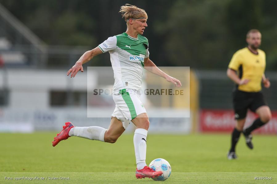 sport, action, Stadion am Schönbusch, SpVgg Greuther Fürth II, SVA, SV Viktoria Aschaffenburg, SGF, Regionalliga Bayern, Fussball, BFV, Aschaffenburg, 25.07.2025, 1. Spieltag - Bild-ID: 2495364