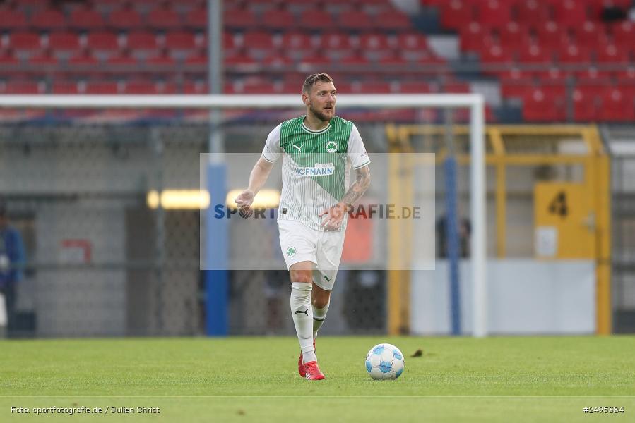sport, action, Stadion am Schönbusch, SpVgg Greuther Fürth II, SVA, SV Viktoria Aschaffenburg, SGF, Regionalliga Bayern, Fussball, BFV, Aschaffenburg, 25.07.2025, 1. Spieltag - Bild-ID: 2495384