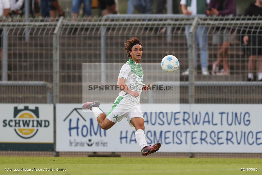 sport, action, Stadion am Schönbusch, SpVgg Greuther Fürth II, SVA, SV Viktoria Aschaffenburg, SGF, Regionalliga Bayern, Fussball, BFV, Aschaffenburg, 25.07.2025, 1. Spieltag - Bild-ID: 2495388