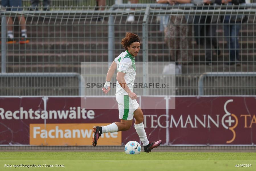 sport, action, Stadion am Schönbusch, SpVgg Greuther Fürth II, SVA, SV Viktoria Aschaffenburg, SGF, Regionalliga Bayern, Fussball, BFV, Aschaffenburg, 25.07.2025, 1. Spieltag - Bild-ID: 2495389