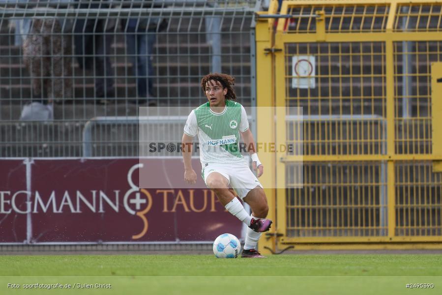 sport, action, Stadion am Schönbusch, SpVgg Greuther Fürth II, SVA, SV Viktoria Aschaffenburg, SGF, Regionalliga Bayern, Fussball, BFV, Aschaffenburg, 25.07.2025, 1. Spieltag - Bild-ID: 2495390