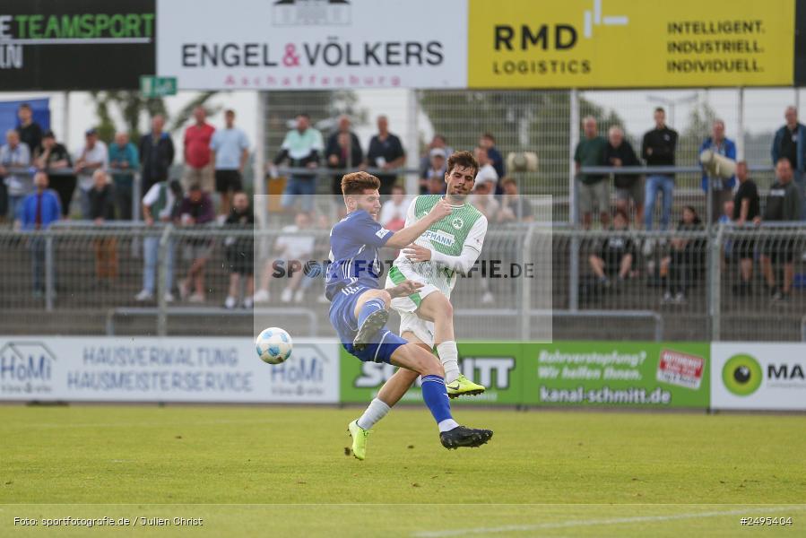 sport, action, Stadion am Schönbusch, SpVgg Greuther Fürth II, SVA, SV Viktoria Aschaffenburg, SGF, Regionalliga Bayern, Fussball, BFV, Aschaffenburg, 25.07.2025, 1. Spieltag - Bild-ID: 2495404