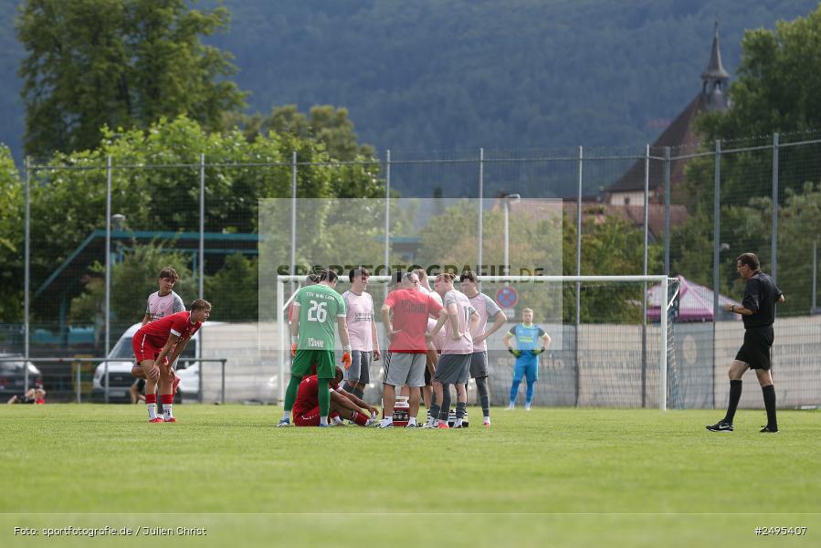 Sportgelände, Lohr am Main, 26.07.2025, sport, action, Fussball, BFV, 2. Spieltag, Bezirksliga Unterfranken West, HOS, TSV, SpVgg Hösbach-Bahnhof, TSV Lohr - Bild-ID: 2495407