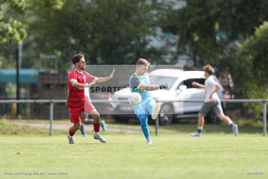 Sportgelände, Lohr am Main, 26.07.2025, sport, action, Fussball, BFV, 2. Spieltag, Bezirksliga Unterfranken West, HOS, TSV, SpVgg Hösbach-Bahnhof, TSV Lohr - Bild-ID: 2495413