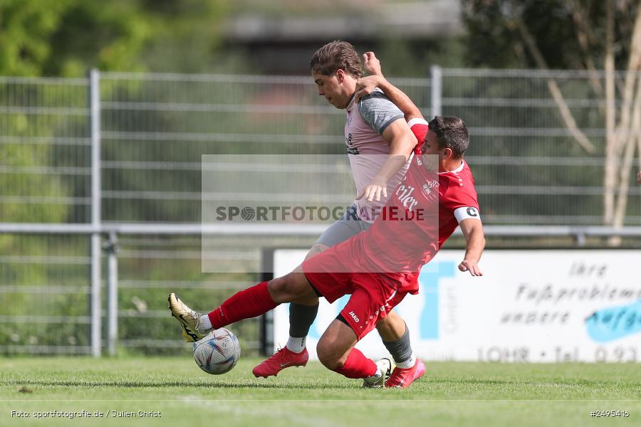 Sportgelände, Lohr am Main, 26.07.2025, sport, action, Fussball, BFV, 2. Spieltag, Bezirksliga Unterfranken West, HOS, TSV, SpVgg Hösbach-Bahnhof, TSV Lohr - Bild-ID: 2495416