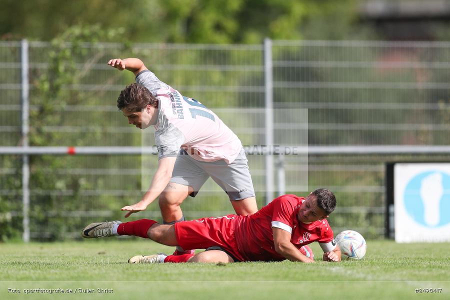 Sportgelände, Lohr am Main, 26.07.2025, sport, action, Fussball, BFV, 2. Spieltag, Bezirksliga Unterfranken West, HOS, TSV, SpVgg Hösbach-Bahnhof, TSV Lohr - Bild-ID: 2495417