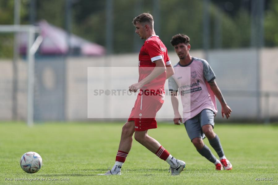 Sportgelände, Lohr am Main, 26.07.2025, sport, action, Fussball, BFV, 2. Spieltag, Bezirksliga Unterfranken West, HOS, TSV, SpVgg Hösbach-Bahnhof, TSV Lohr - Bild-ID: 2495420