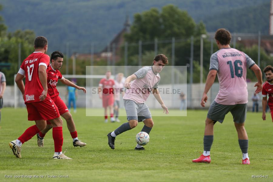 Sportgelände, Lohr am Main, 26.07.2025, sport, action, Fussball, BFV, 2. Spieltag, Bezirksliga Unterfranken West, HOS, TSV, SpVgg Hösbach-Bahnhof, TSV Lohr - Bild-ID: 2495421
