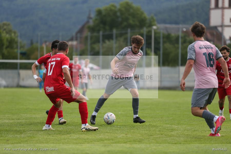 Sportgelände, Lohr am Main, 26.07.2025, sport, action, Fussball, BFV, 2. Spieltag, Bezirksliga Unterfranken West, HOS, TSV, SpVgg Hösbach-Bahnhof, TSV Lohr - Bild-ID: 2495422