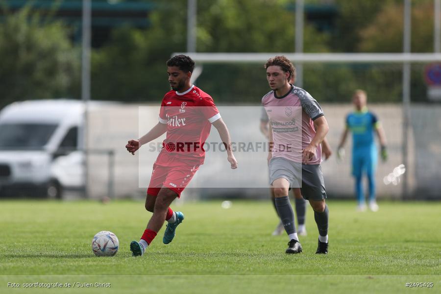 Sportgelände, Lohr am Main, 26.07.2025, sport, action, Fussball, BFV, 2. Spieltag, Bezirksliga Unterfranken West, HOS, TSV, SpVgg Hösbach-Bahnhof, TSV Lohr - Bild-ID: 2495425