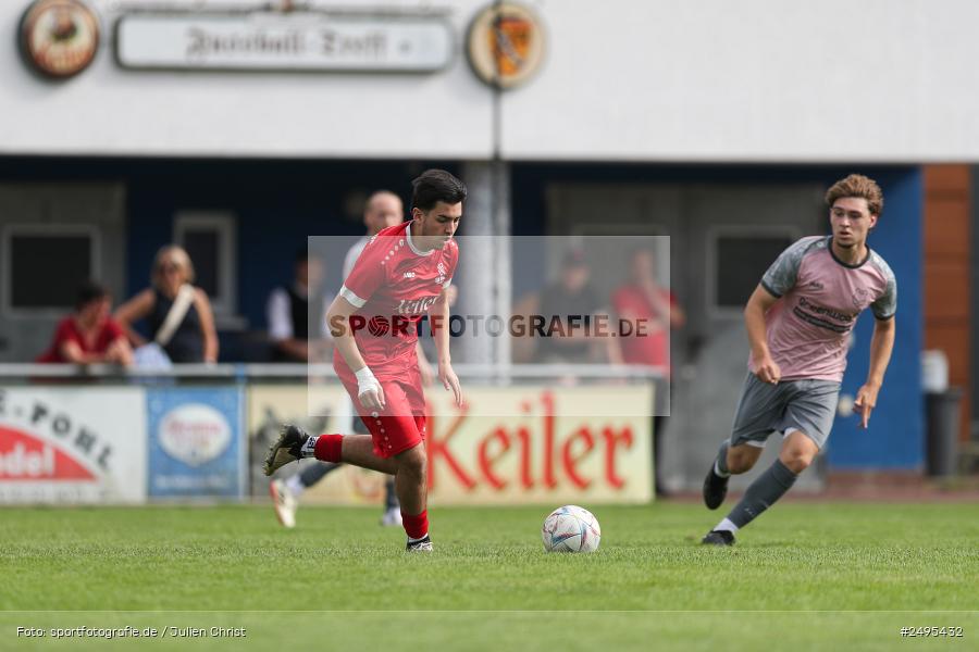 Sportgelände, Lohr am Main, 26.07.2025, sport, action, Fussball, BFV, 2. Spieltag, Bezirksliga Unterfranken West, HOS, TSV, SpVgg Hösbach-Bahnhof, TSV Lohr - Bild-ID: 2495432