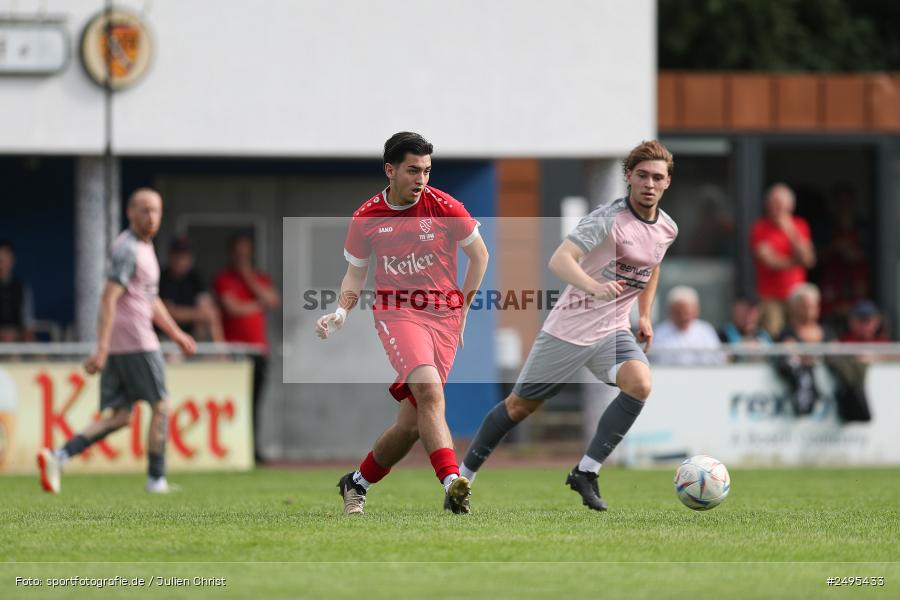 Sportgelände, Lohr am Main, 26.07.2025, sport, action, Fussball, BFV, 2. Spieltag, Bezirksliga Unterfranken West, HOS, TSV, SpVgg Hösbach-Bahnhof, TSV Lohr - Bild-ID: 2495433