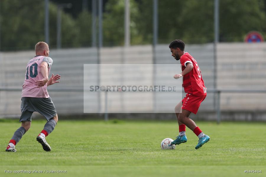 Sportgelände, Lohr am Main, 26.07.2025, sport, action, Fussball, BFV, 2. Spieltag, Bezirksliga Unterfranken West, HOS, TSV, SpVgg Hösbach-Bahnhof, TSV Lohr - Bild-ID: 2495434