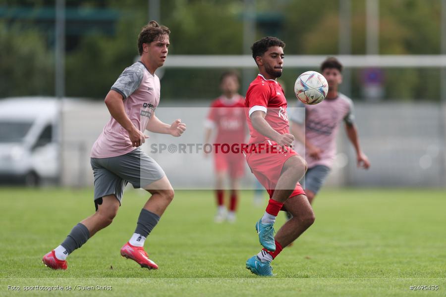 Sportgelände, Lohr am Main, 26.07.2025, sport, action, Fussball, BFV, 2. Spieltag, Bezirksliga Unterfranken West, HOS, TSV, SpVgg Hösbach-Bahnhof, TSV Lohr - Bild-ID: 2495435