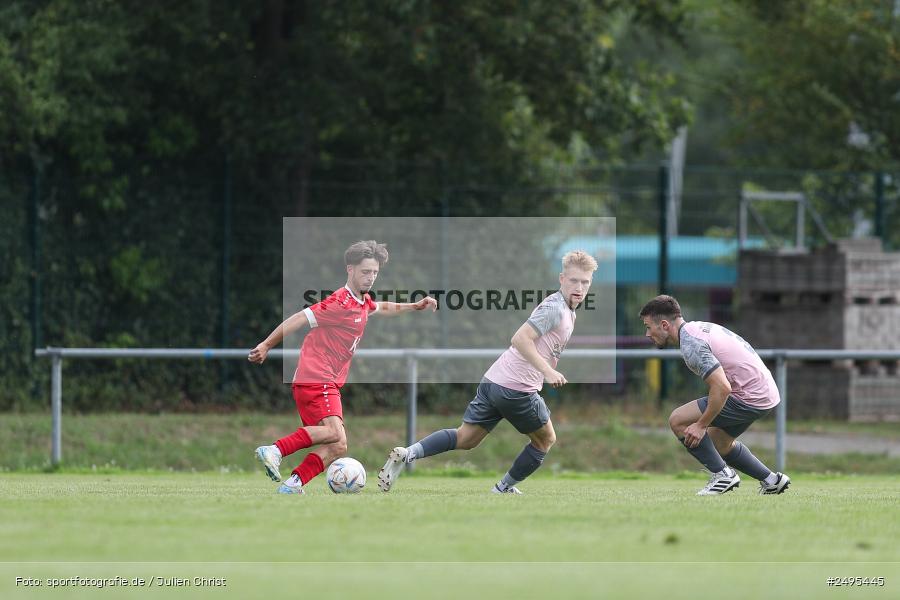 Sportgelände, Lohr am Main, 26.07.2025, sport, action, Fussball, BFV, 2. Spieltag, Bezirksliga Unterfranken West, HOS, TSV, SpVgg Hösbach-Bahnhof, TSV Lohr - Bild-ID: 2495445