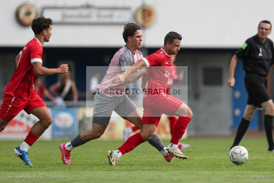 Sportgelände, Lohr am Main, 26.07.2025, sport, action, Fussball, BFV, 2. Spieltag, Bezirksliga Unterfranken West, HOS, TSV, SpVgg Hösbach-Bahnhof, TSV Lohr - Bild-ID: 2495454