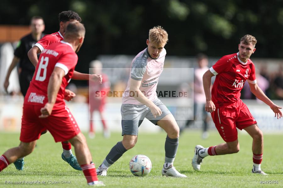 Sportgelände, Lohr am Main, 26.07.2025, sport, action, Fussball, BFV, 2. Spieltag, Bezirksliga Unterfranken West, HOS, TSV, SpVgg Hösbach-Bahnhof, TSV Lohr - Bild-ID: 2495458