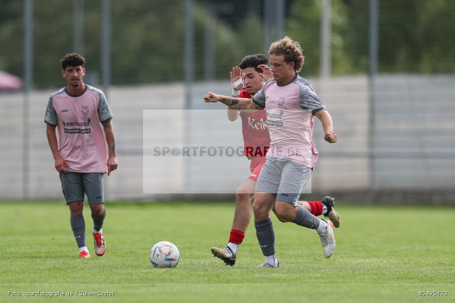 Sportgelände, Lohr am Main, 26.07.2025, sport, action, Fussball, BFV, 2. Spieltag, Bezirksliga Unterfranken West, HOS, TSV, SpVgg Hösbach-Bahnhof, TSV Lohr - Bild-ID: 2495470