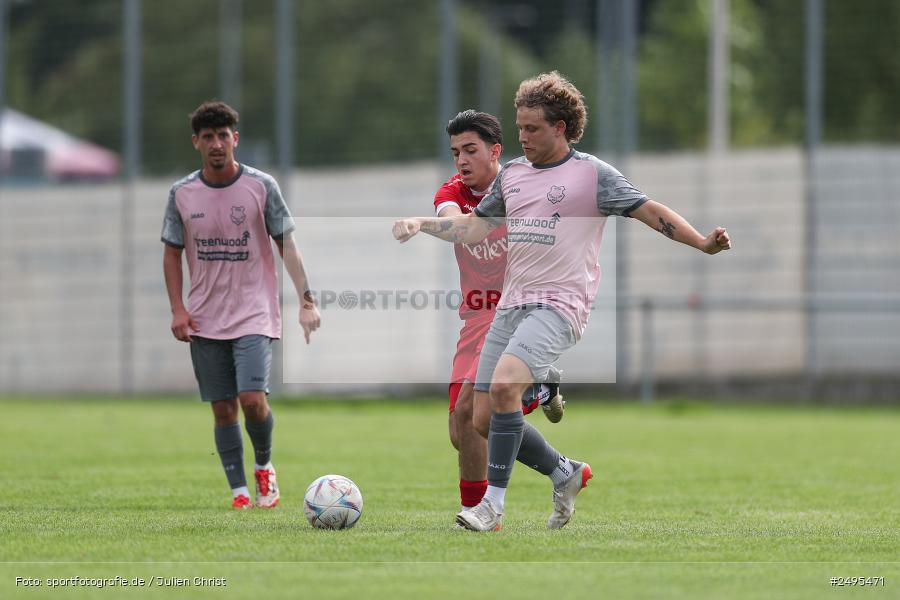 Sportgelände, Lohr am Main, 26.07.2025, sport, action, Fussball, BFV, 2. Spieltag, Bezirksliga Unterfranken West, HOS, TSV, SpVgg Hösbach-Bahnhof, TSV Lohr - Bild-ID: 2495471