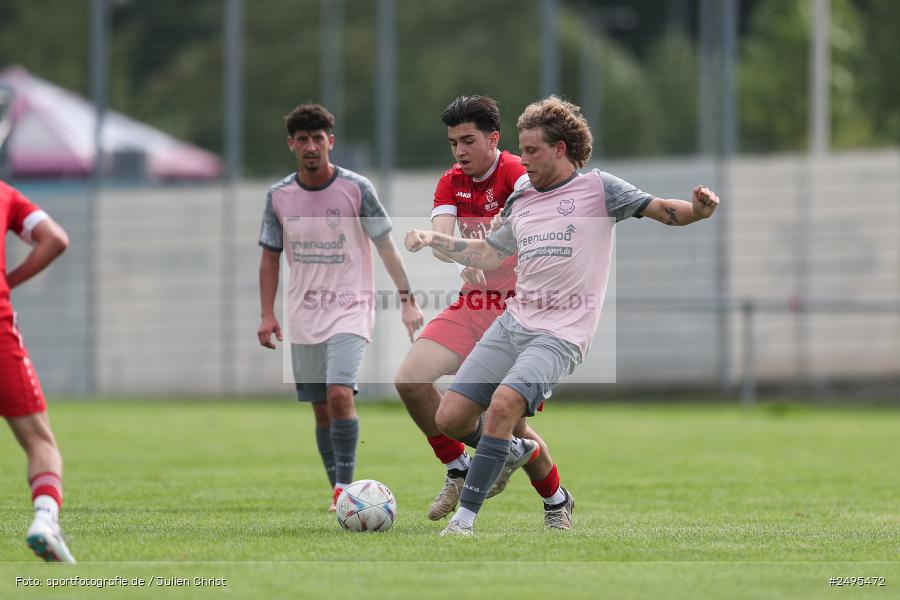 Sportgelände, Lohr am Main, 26.07.2025, sport, action, Fussball, BFV, 2. Spieltag, Bezirksliga Unterfranken West, HOS, TSV, SpVgg Hösbach-Bahnhof, TSV Lohr - Bild-ID: 2495472