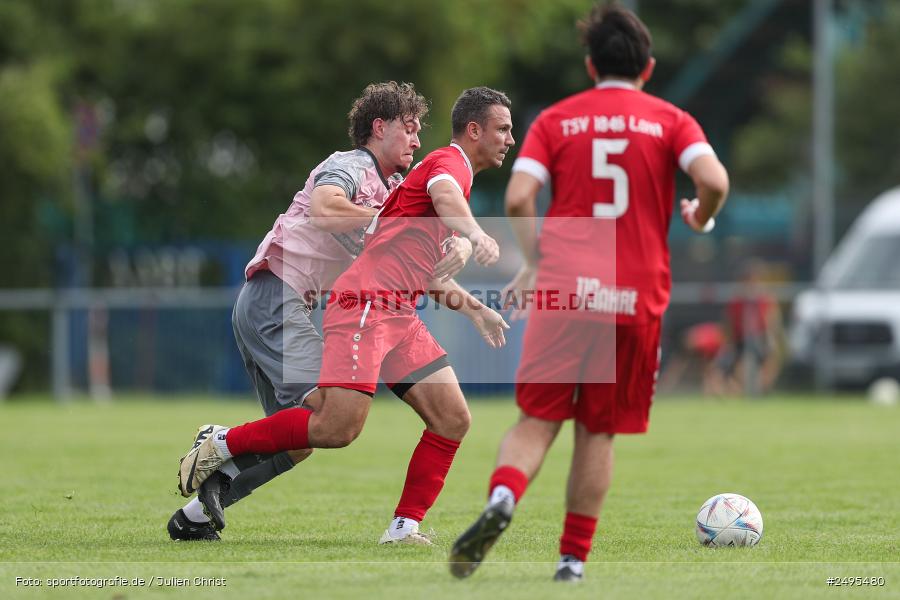 Sportgelände, Lohr am Main, 26.07.2025, sport, action, Fussball, BFV, 2. Spieltag, Bezirksliga Unterfranken West, HOS, TSV, SpVgg Hösbach-Bahnhof, TSV Lohr - Bild-ID: 2495480