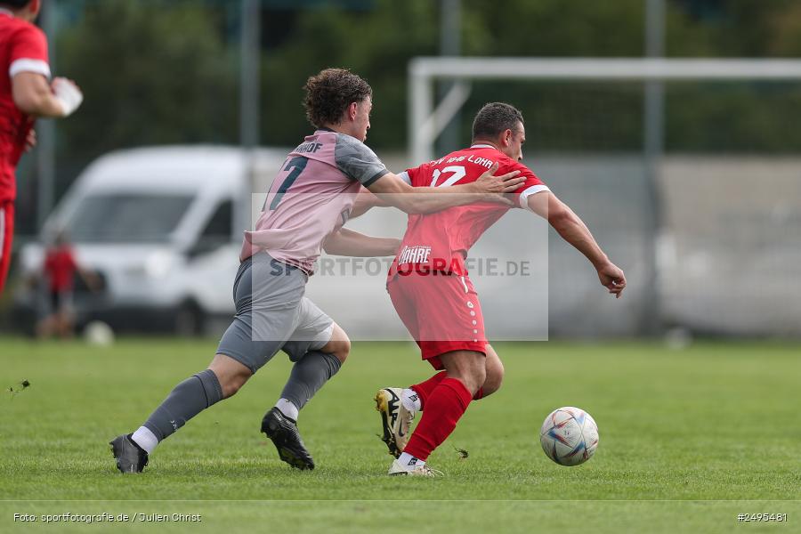 Sportgelände, Lohr am Main, 26.07.2025, sport, action, Fussball, BFV, 2. Spieltag, Bezirksliga Unterfranken West, HOS, TSV, SpVgg Hösbach-Bahnhof, TSV Lohr - Bild-ID: 2495481