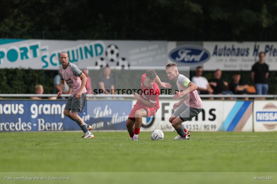 Sportgelände, Lohr am Main, 26.07.2025, sport, action, Fussball, BFV, 2. Spieltag, Bezirksliga Unterfranken West, HOS, TSV, SpVgg Hösbach-Bahnhof, TSV Lohr - Bild-ID: 2495482