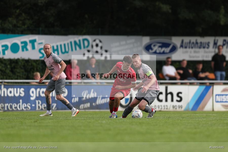 Sportgelände, Lohr am Main, 26.07.2025, sport, action, Fussball, BFV, 2. Spieltag, Bezirksliga Unterfranken West, HOS, TSV, SpVgg Hösbach-Bahnhof, TSV Lohr - Bild-ID: 2495485