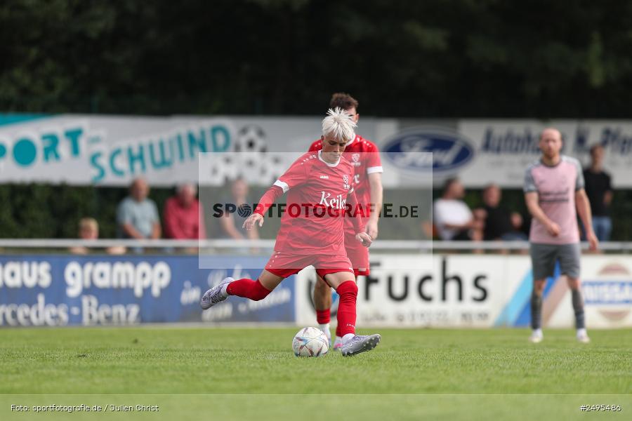Sportgelände, Lohr am Main, 26.07.2025, sport, action, Fussball, BFV, 2. Spieltag, Bezirksliga Unterfranken West, HOS, TSV, SpVgg Hösbach-Bahnhof, TSV Lohr - Bild-ID: 2495486