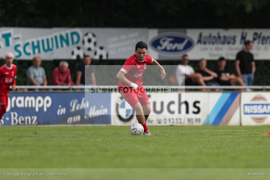 Sportgelände, Lohr am Main, 26.07.2025, sport, action, Fussball, BFV, 2. Spieltag, Bezirksliga Unterfranken West, HOS, TSV, SpVgg Hösbach-Bahnhof, TSV Lohr - Bild-ID: 2495493