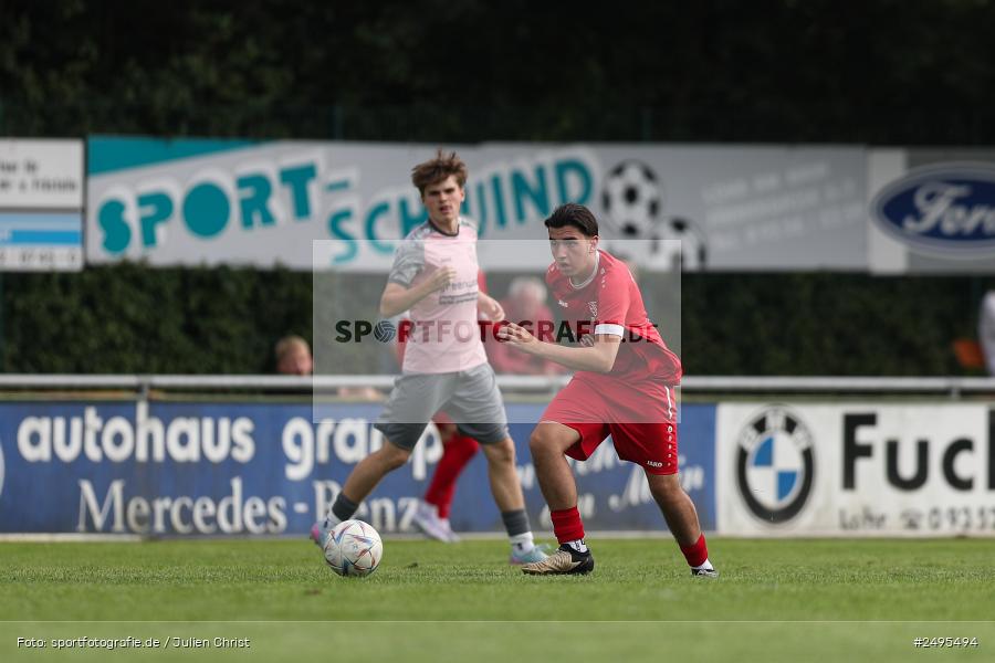 Sportgelände, Lohr am Main, 26.07.2025, sport, action, Fussball, BFV, 2. Spieltag, Bezirksliga Unterfranken West, HOS, TSV, SpVgg Hösbach-Bahnhof, TSV Lohr - Bild-ID: 2495494