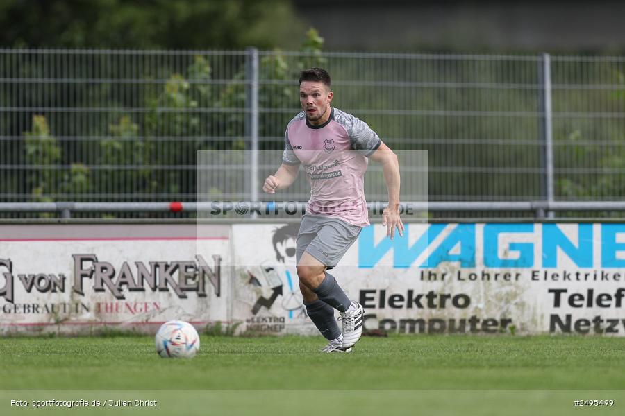 Sportgelände, Lohr am Main, 26.07.2025, sport, action, Fussball, BFV, 2. Spieltag, Bezirksliga Unterfranken West, HOS, TSV, SpVgg Hösbach-Bahnhof, TSV Lohr - Bild-ID: 2495499