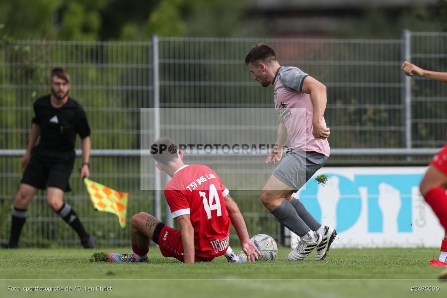 Sportgelände, Lohr am Main, 26.07.2025, sport, action, Fussball, BFV, 2. Spieltag, Bezirksliga Unterfranken West, HOS, TSV, SpVgg Hösbach-Bahnhof, TSV Lohr - Bild-ID: 2495500