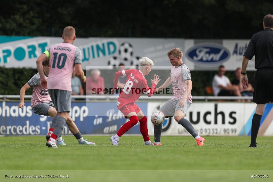 Sportgelände, Lohr am Main, 26.07.2025, sport, action, Fussball, BFV, 2. Spieltag, Bezirksliga Unterfranken West, HOS, TSV, SpVgg Hösbach-Bahnhof, TSV Lohr - Bild-ID: 2495502