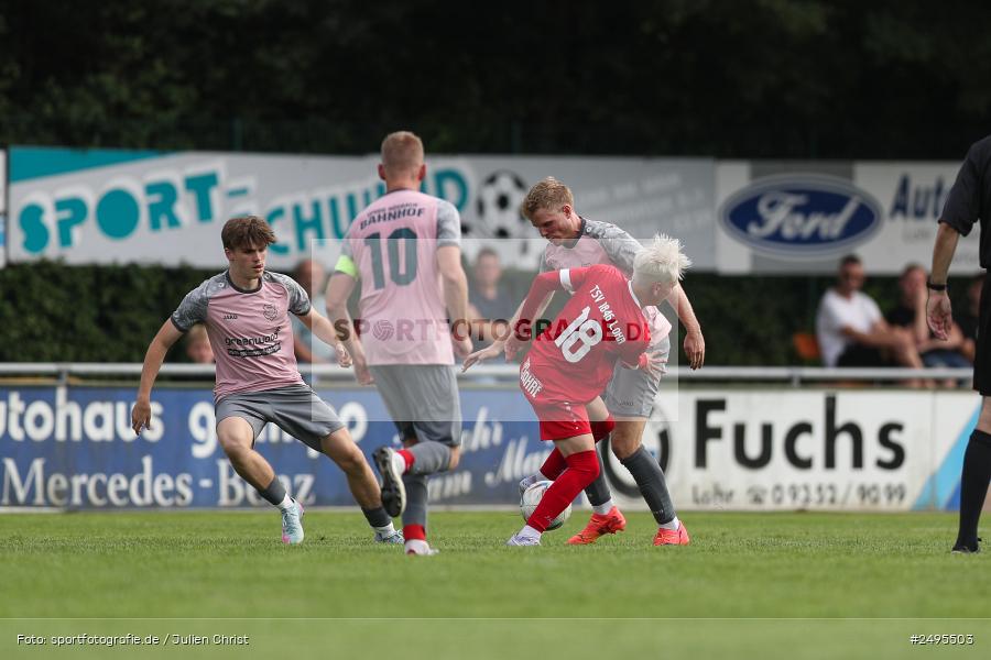 Sportgelände, Lohr am Main, 26.07.2025, sport, action, Fussball, BFV, 2. Spieltag, Bezirksliga Unterfranken West, HOS, TSV, SpVgg Hösbach-Bahnhof, TSV Lohr - Bild-ID: 2495503